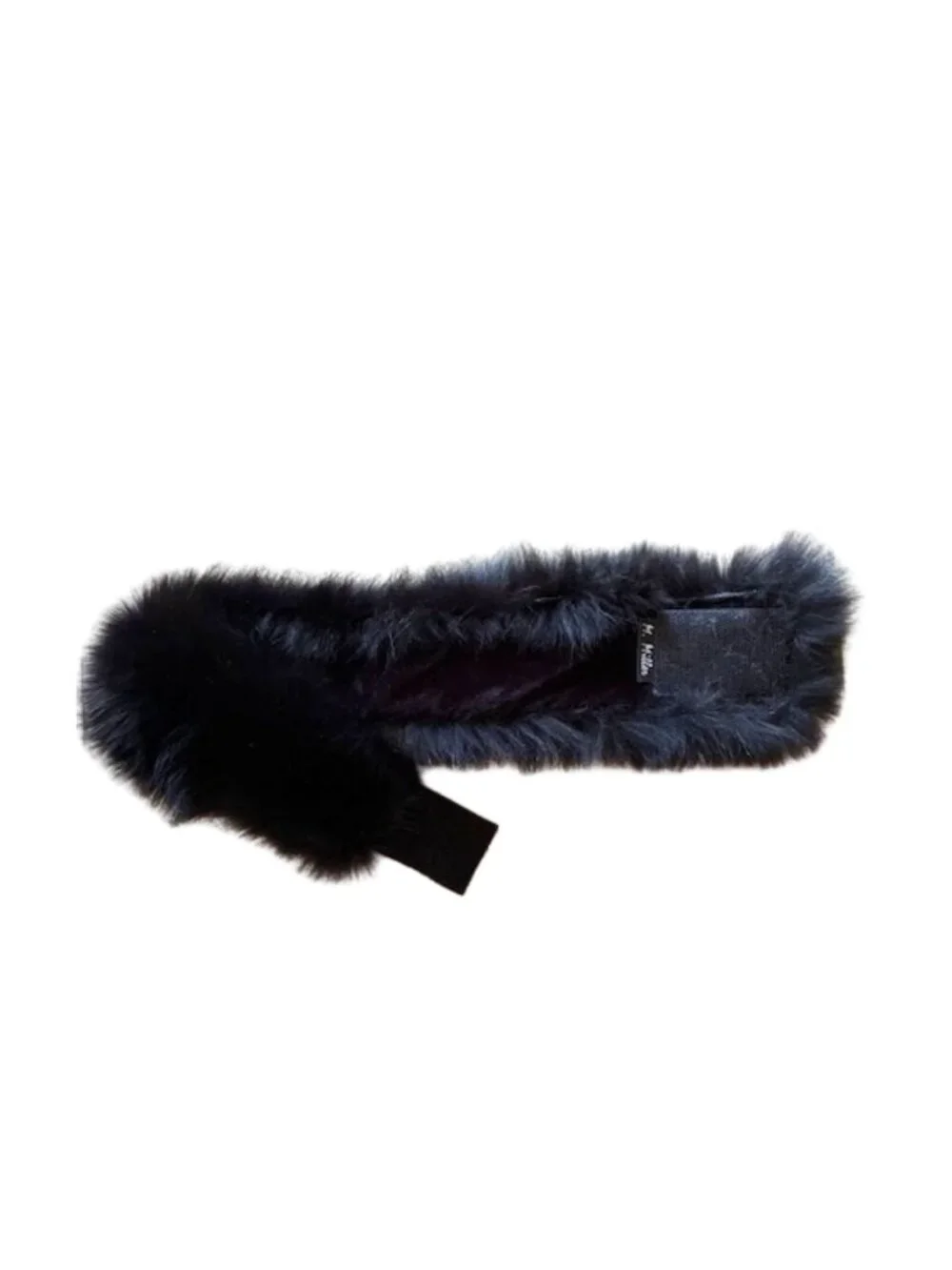 Vintage M.Miller Black Fox Fur Collar